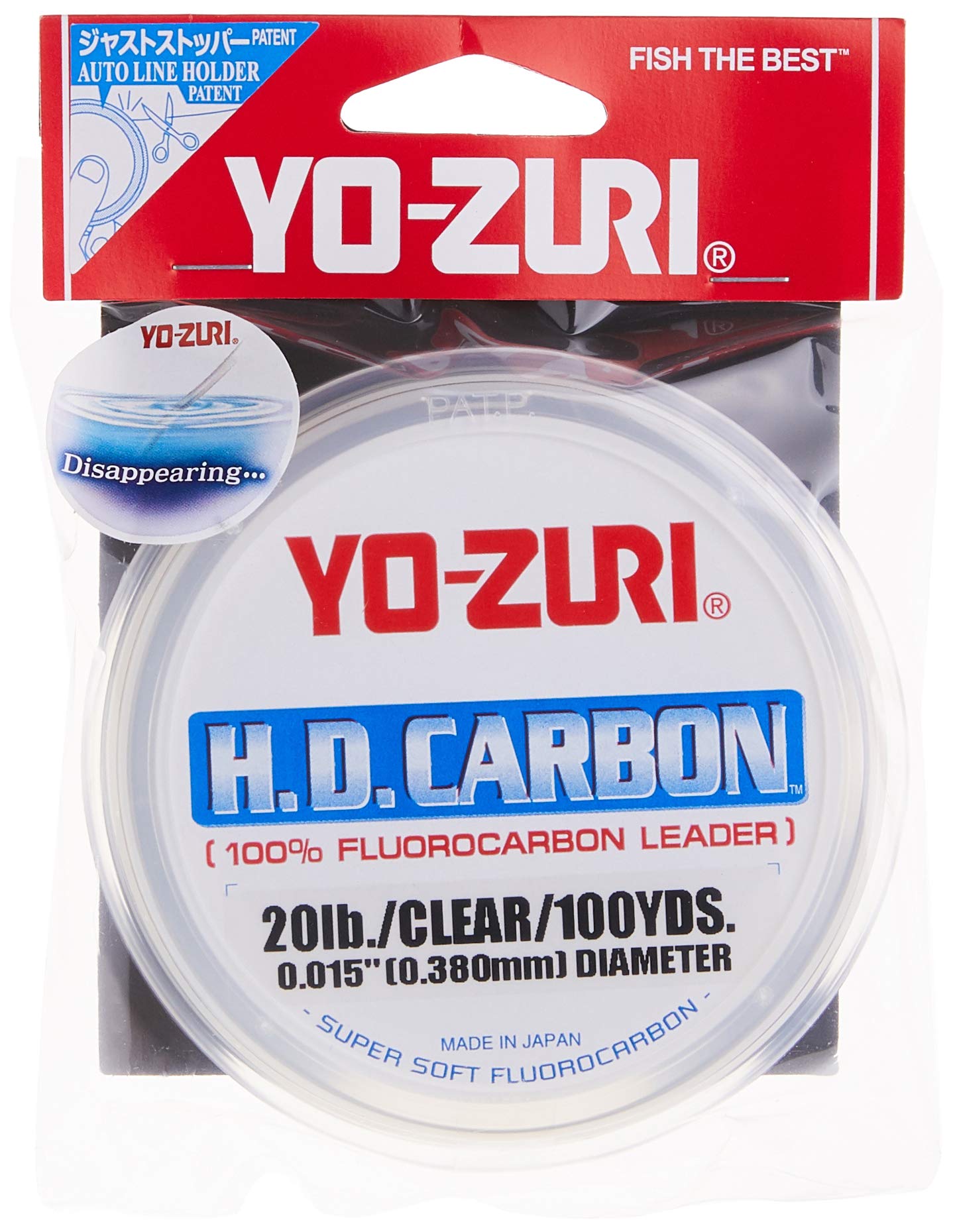 Yo-Zuri H.D. Carbon Fluorocarbon Leader Line